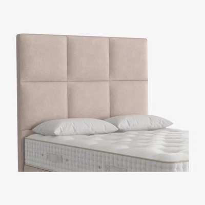 Furniture Village Vispring - Atlas Floor Standing Headboard - Small Double - Pink