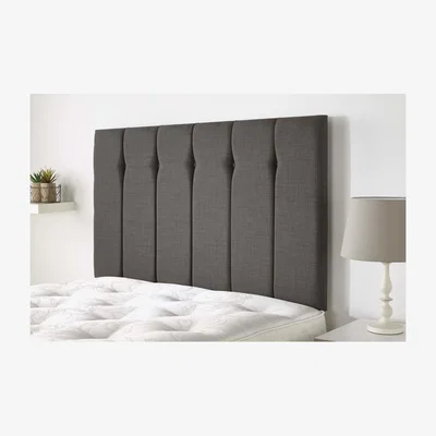 Furniture123 Amble headboard in Northern Weave fabric - Slate - Double 4ft6