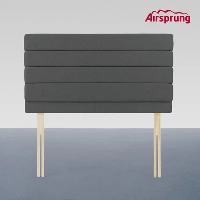 Furniture123 Airsprung Chelwood Double Linoso Headboard - Charcoal