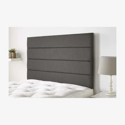 Furniture123 Langmere headboard in Northern Weave fabric - Slate - Double 4ft6