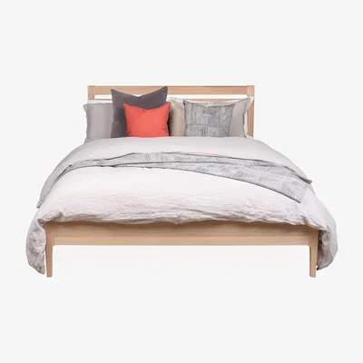 Heal's Heal's Morten Bed Oak Headboard Double - Heal's UK Bedroom Furniture