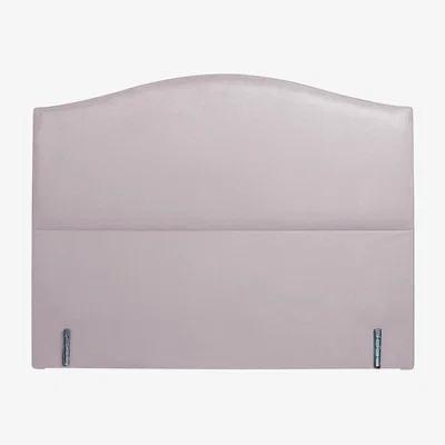 Heal's Vispring Iris Double Headboard Steel 2036 - Heal's UK Furniture