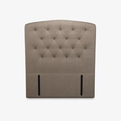 John Lewis John Lewis & Partners Rouen Full Depth Upholstered Headboard, Small Double