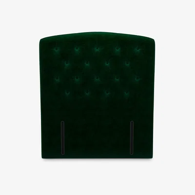 John Lewis John Lewis & Partners Rouen Full Depth Upholstered Headboard, Small Double