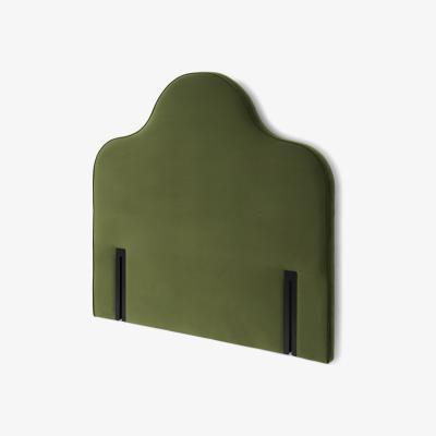 Made.com Letty Double Headboard, Fir Green Velvet