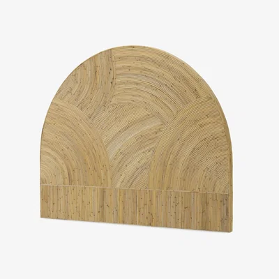 Made.com Mandalay Double Headboard, Natural Cane