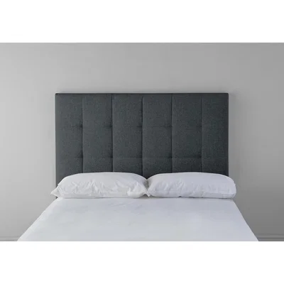 Perch and Parrow Hopper 4'6 Double Headboard in Denim Blue"