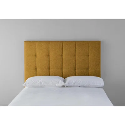 Perch and Parrow Hopper 4'6 Double Headboard in Medallion Gold"
