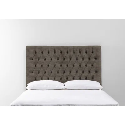 Perch and Parrow Gloria 4'6 Double Size Headboard in Chestnut"