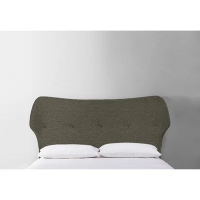 Perch and Parrow Jean 4'6 Double Size Headboard in Champagne Shower"
