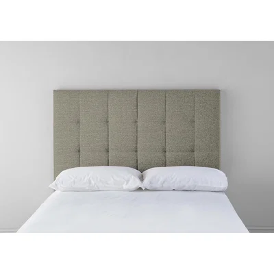 Perch and Parrow Hopper 4'6 Double Headboard in Diamond Dust"
