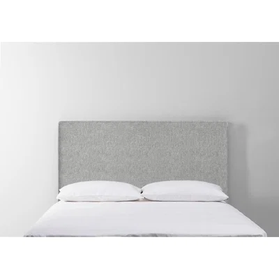 Perch and Parrow Calvin 4'6 Double Size Headboard in The Great White"