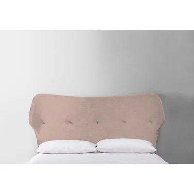 Perch and Parrow Jean 4'6 Double Size Headboard in Portrait Pink"