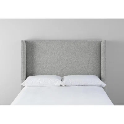 Perch and Parrow Suzie 4'6 Double Headboard in The Great White"