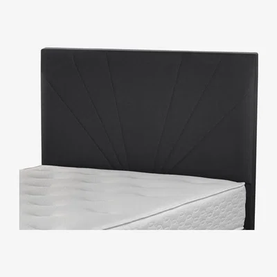 The Range Quartz Headboard  - Black / Small Double