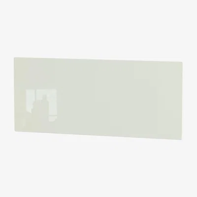 The Range Kensington Kashmir Gloss Headboard  - White / 53cm / Small Double