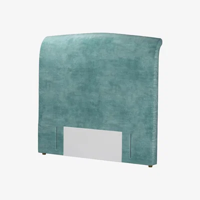 Sofa.com Standalone Thea Double Headboard in Santorini Easy Care Velvet - sofa.com