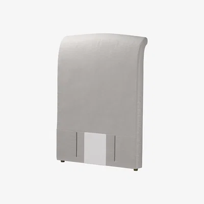 Sofa.com Standalone Thea Single Headboard in Dove Smart Velvet - sofa.com