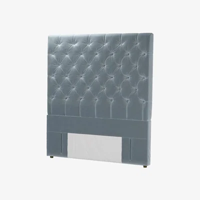 Sofa.com Standalone Rosalie 150cm Double Headboard in Windermere Cotton Matt Velvet - sofa.com