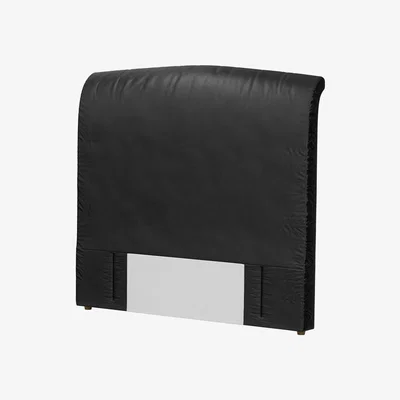 Sofa.com Standalone Thea Double Headboard in Smoke Soft Leather - sofa.com