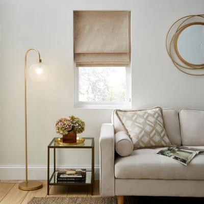 Dunelm Richmond Champagne Roman Blind Champagne