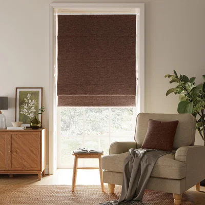 Dunelm Luna Pinecone Blackout Roman Blind Pinecone