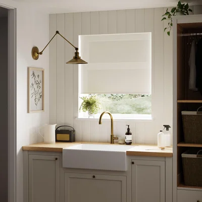 Dunelm Natural Sheer Roller Blind