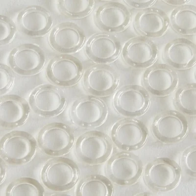 Dunelm Plastic Blind 30mm Rings Pack of 50 Clear