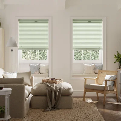 Dunelm Sage Bamboo 50mm Slats Venetian Blind Sage (Green)