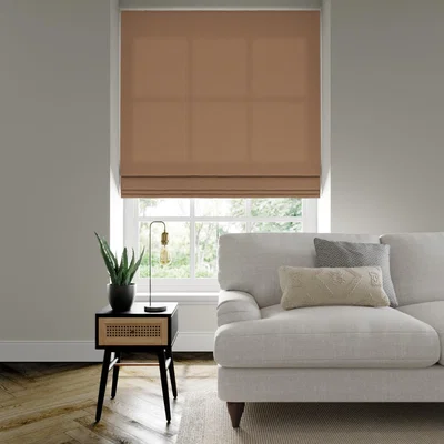 Dunelm Lienna Made to Measure Roman Blind Lienna Mocha