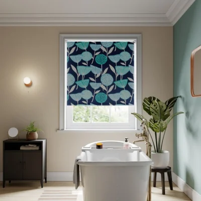 Dunelm Elements Emmott Fire Retardant Blackout Made to Measure Roller Blind