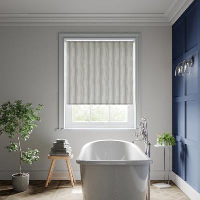 Dunelm Whitsand Stripe Fire Retardant Blackout Made to Measure Roller Blind