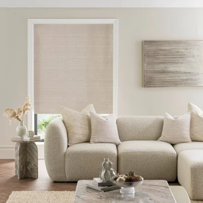 Dunelm Hemmingway Chenille Blackout Roman Blind