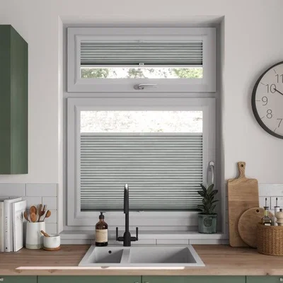 Dunelm Lyra Daylight Made to Measure Perfect Fit Pleated Blinds