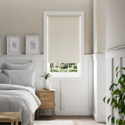 Dunelm Wexford Linen Look Blackout Roller Blind