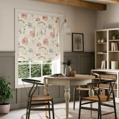 Dunelm Country Meadow Easy Chain Blackout Roman Blind