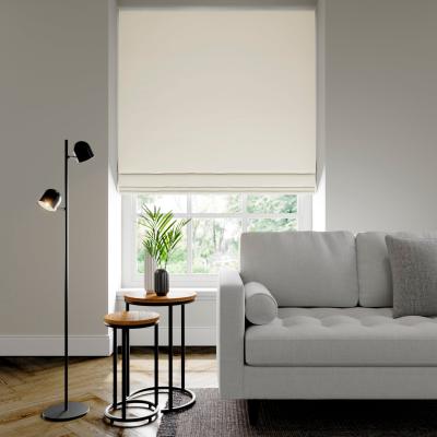 Dunelm Panama Plain Made to Measure Roman Blind Panama_White
