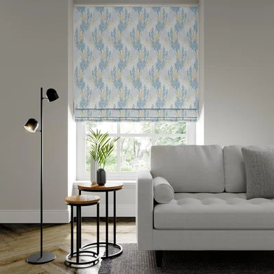 Dunelm Woodlington Made To Measure Roman Blind Woodlington Navy