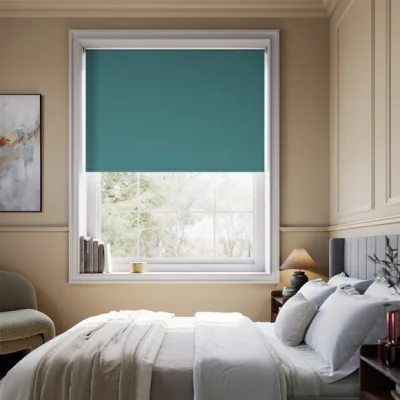 Dunelm Windsor Fire Retardant Blackout Made to Measure Roller Blind