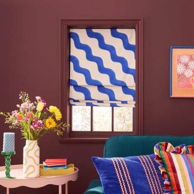 Dunelm Sophie Robinson Hazy Wave Blackout Roman Blind