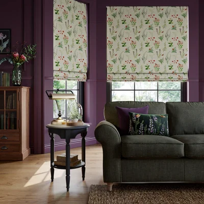 Dunelm Moorland Cotton Linen Made to Measure Roman Blind
