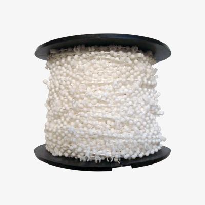 Dunelm White Beaded Vertical Blind Cord White