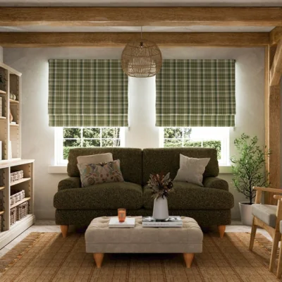 Dunelm Kenmore Check Roman Blind