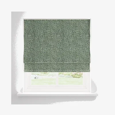 Dunelm Mirabelle Green Blackout Roman Blind Green