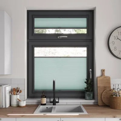 Dunelm Opaline Daylight Made to Measure Perfect Fit Pleated Blinds
