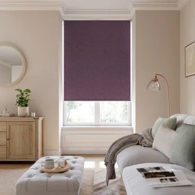 Dunelm Crush Blackout Made to Measure Roller Blind