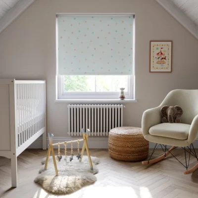 Dunelm Polka Dot Blackout Made to Measure Roller Blind