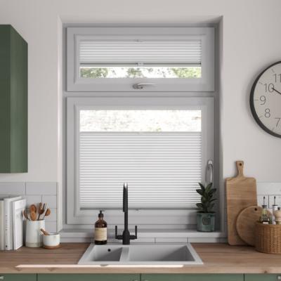 Dunelm Opaline Daylight Made to Measure Perfect Fit Pleated Blinds