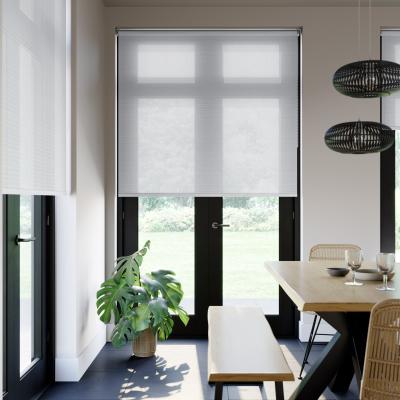 Dunelm Barwell Horizontal Stripe Sheer Made to Measure Roller Blind