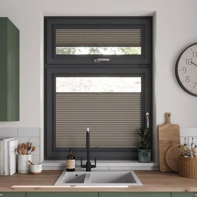 Dunelm Cresent Daylight Made to Measure Perfect Fit Pleated Blinds